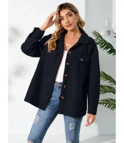 Warm Plush Single-Breasted Women Pocket Jacket Wholesale Coats SOUN536952 -Women Clothing Sales Store e3ec0883 2acc 4355 8bad 33fc4bbeb223 3a131027349b5af88e0cc4f7654ab487