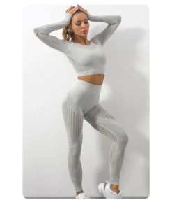 Seamless Knitted Breathable Tops Leggings Fitness Yoga Suits Wholesale Activewear Sets -Women Clothing Sales Store e6216d9e 5568 4c35 9bac 5d2f50330e94 aa895a6c9cf66e33c42b996eb0da0294