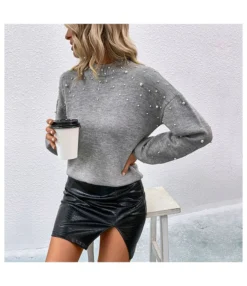 Long-Sleeve Solid Color Bead Pullover Loose Sweater Wholesale Womens Tops SSWN538205 -Women Clothing Sales Store e6241e86 95ee 4bdf 833a 7fe1f02f0a59 619e9cdc5ad7108edda1a8130084b08b