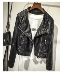 Motorcycle PU Wholesale Jackets Women'S Short Trendy Leather Jackets Stand Collar SOU202644 6 Motorcycle PU Wholesale Jackets Women'S Short Trendy Leather Jackets Stand Collar SOU202644 -Women Clothing Sales Store e74a37a1 3ea0 4ea6 8a70 90af6b07441c 6A3C00BADA3D8BC8C004ED33FD085377