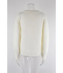 Long-Sleeved Solid Color All-Match Knitted Pullover Sweater Wholesale Women'S Top N4623070300158 -Women Clothing Sales Store ec32d2b5e2fa4ce9960cb03e010f9b01