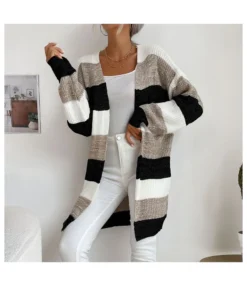 Wholesale Women Cardigan Buttonless Color-Block Knit SOU190619 -Women Clothing Sales Store f1a986d9 8fde 4ac0 8af2 fc5795e8e729 1616c8943bc257b7f1fcc5b8e742e500