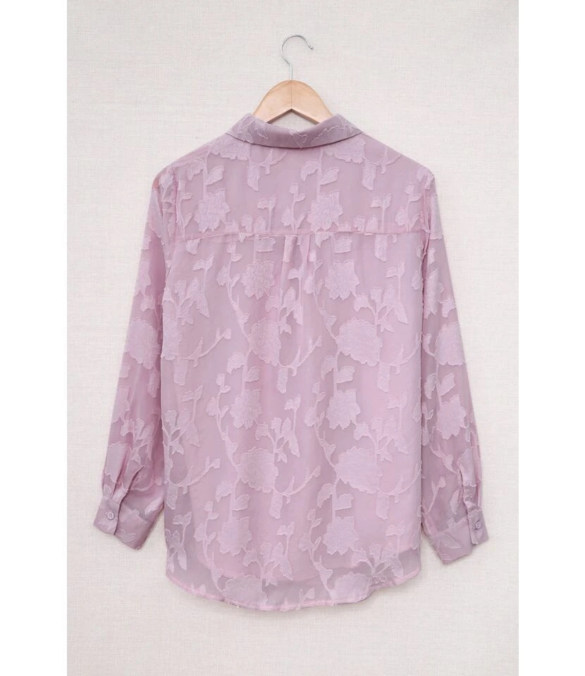 Spring Lace Tulle Long Sleeve Chiffon Shirt Vendors ST220126 11 Spring Lace Tulle Long Sleeve Chiffon Shirt Vendors ST220126 - Image 11
