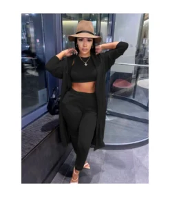 Bodycon Wholesale Womens Activewear Outdoor Three-Piece Sets SO180619