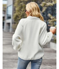 Fashion Lapel Fleece Pullover Top Casual Long Sleeve Solid Color Wholesale Sweatshirt STN561064 -Women Clothing Sales Store f5337000 12b9 46a2 975b 0e8388211713 d915983d8a040821ffcb648cc2846d16