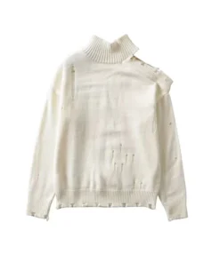 Fashion High-Neck Off Shoulder Ripped Pullover Knitwear Wholesale Sweaters SSWN536471 -Women Clothing Sales Store f8849634 b3aa 449a b242 be3f1a38de67 O1CN01sx5Fts25YuenArUjt 3841367539 0 cib